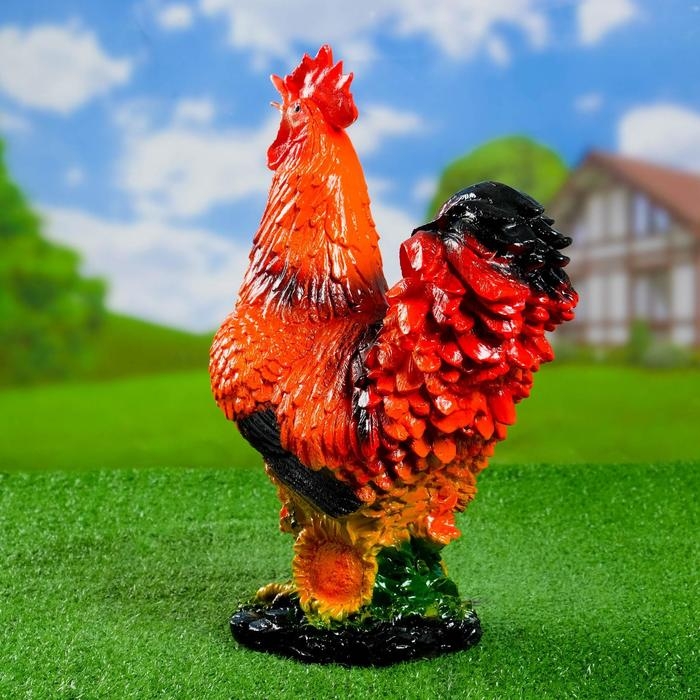 Садовая фигура  Садовая фигура "Петух" 40х15х28см