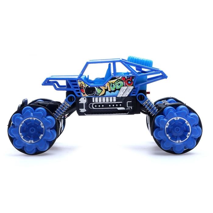 Джип радиоуправляемый «Краулер», 1:16, работает от аккумулятора, цвет синий Джип радиоуправляемый «Краулер», 1:16, работает от аккумулятора, цвет синий