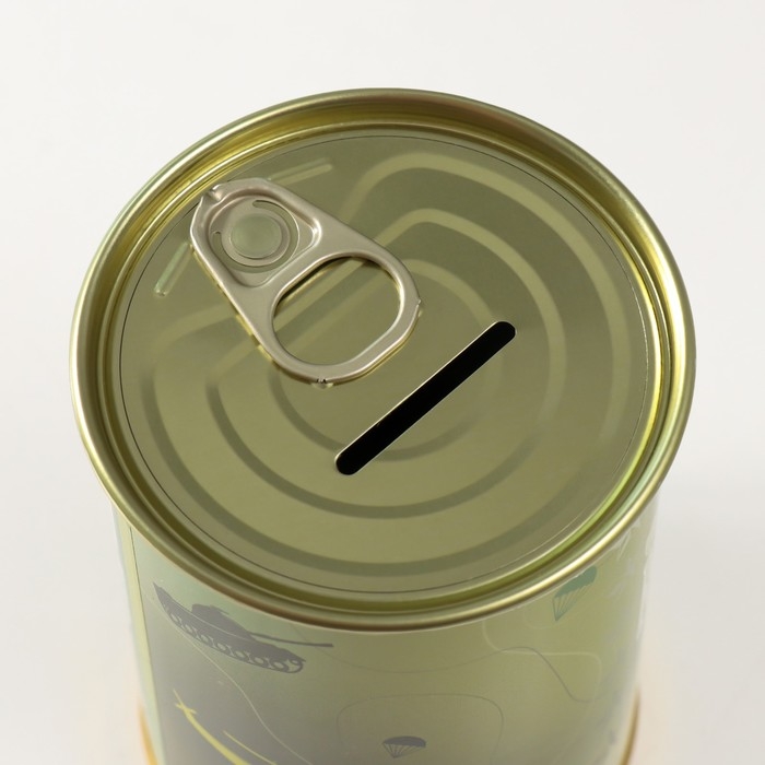 Копилка-банка металл Копилка-банка металл "Military"