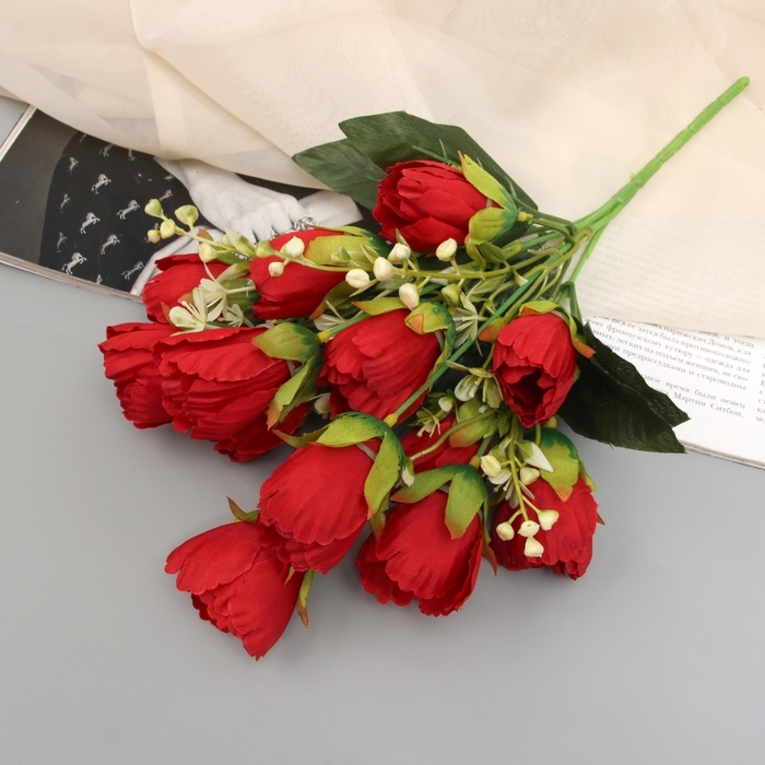 Букет Букет "Роза мальва" 29 см, микс