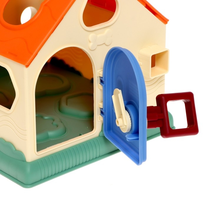 Сортер «Домик», 9 элементов Сортер «Домик», 9 элементов