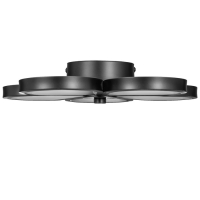 Светильник 2515/5 LED 20Вт 4000К чёрный d.30 см BayerLux