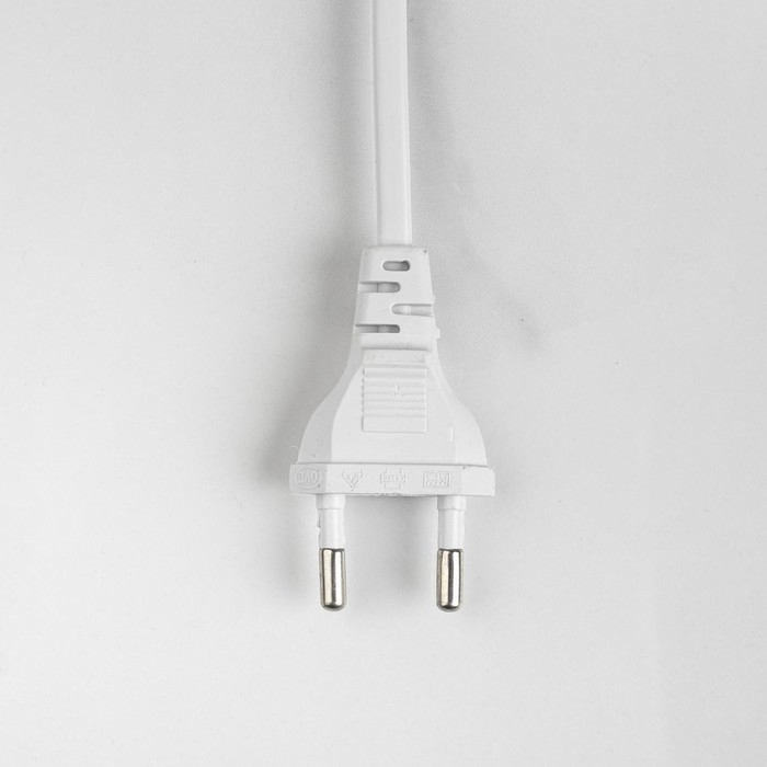 Световой прибор «Вокруг сферы» 12 см, динамик, свечение RGB, 220 В, белый