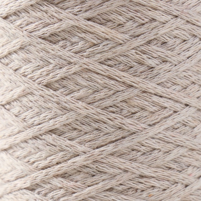 Шнур для вязания без сердечника 70% хлопок, 30% полиэстер 1мм 200м/60±10гр (03- льняной) Шнур для вязания без сердечника 70% хлопок, 30% полиэстер 1мм 200м/60±10гр (03- льняной)