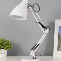 Лампа настольная RISALUX &laquo;Валли&raquo;, Е27, 60 Вт, белая, 43&times;21&times;14.5 см