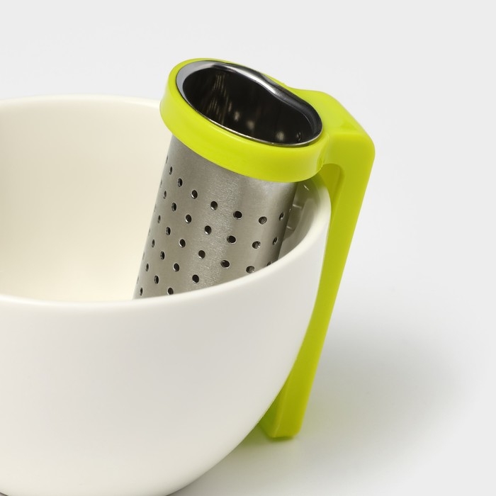 Ситечко для чая Доляна «Корзина», 4×4×6 см, цвет МИКС Ситечко для чая Доляна «Корзина», 4×4×6 см, цвет МИКС