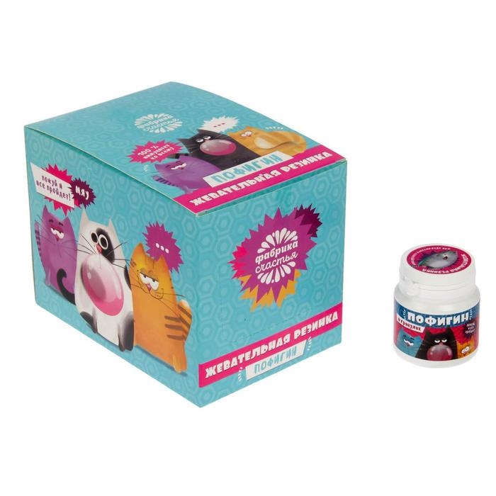 Жевательная резинка &laquo;Для спокойствия&raquo;: со вкусом тутти-фрутти, 40 г.