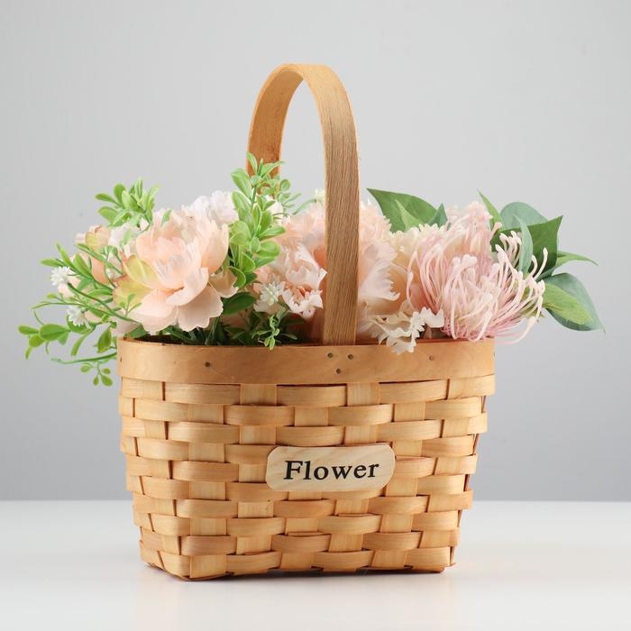 Корзина плетеная, секвойя, 22х15,5х12/25,5 см Корзина плетеная, секвойя, 22х15,5х12/25,5 см