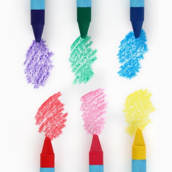 Восковые мелки Восковые мелки "Ну, погоди!" набор 6 цветов