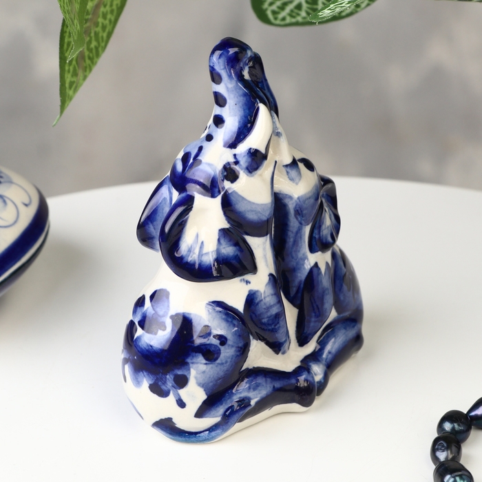 Сувенир «Парочка», гжель, 10х8.5 см Сувенир «Парочка», гжель, 10х8.5 см