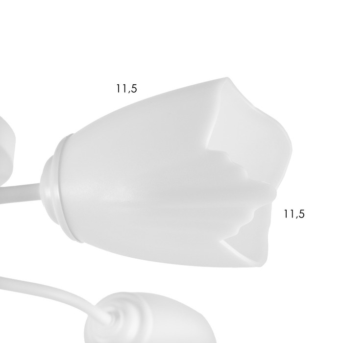 Люстра 1341001/5WT E27 15Вт белый BayerLux