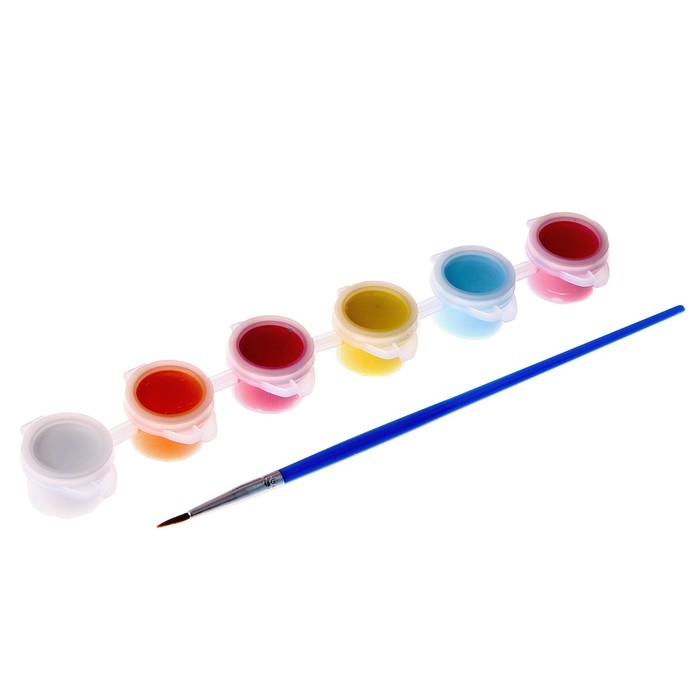 Картина по номерам для детей «Мягкая подружка», 15 х 15 см Картина по номерам для детей «Мягкая подружка», 15 х 15 см