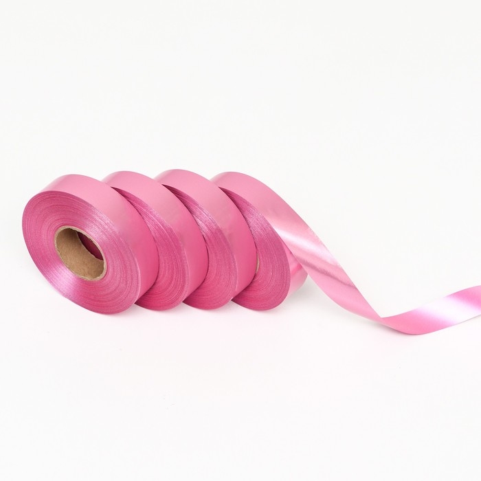 Лента металлизированная, светло-розовый, 2 х 45 м Лента металлизированная, светло-розовый, 2 х 45 м