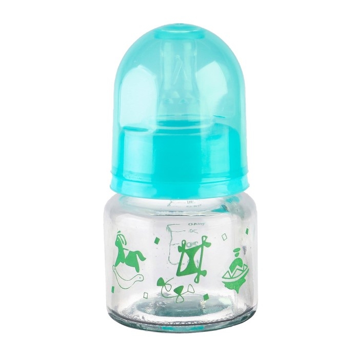 Бутылочка для кормления, классическое горло, 40 мл., от 0 мес., стекло, цвет МИКС Бутылочка для кормления, классическое горло, 40 мл., от 0 мес., стекло, цвет МИКС