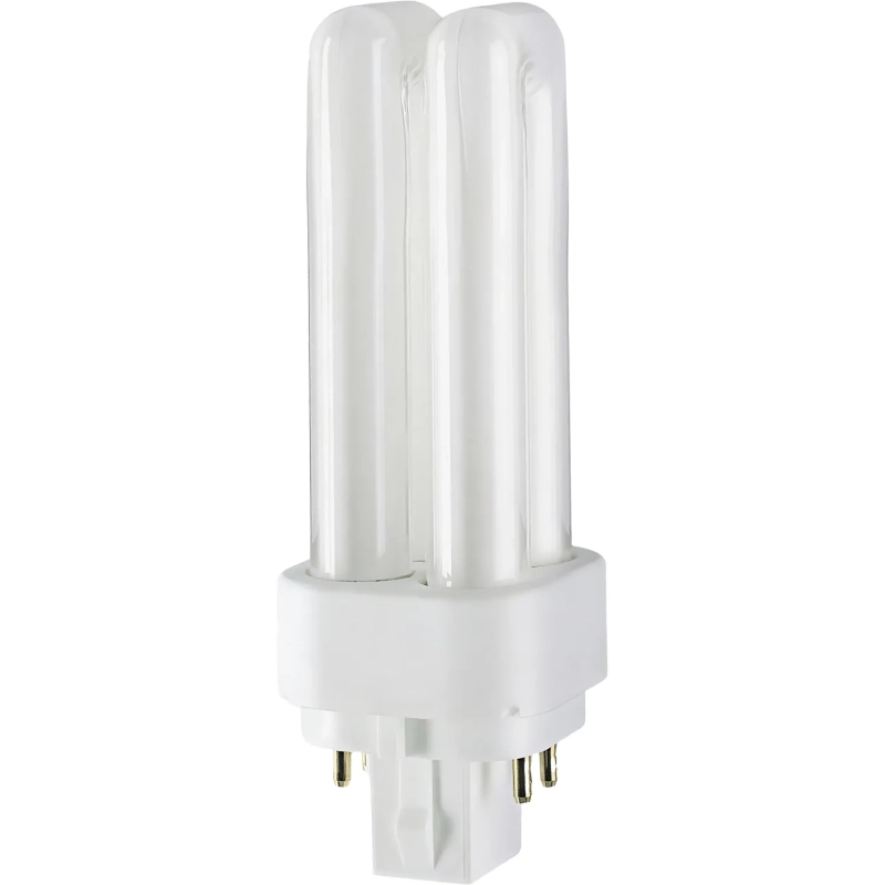 Лампа люминесцентная компактная DULUX D/E 26Вт/830 G24q-3 OSRAM (122439)
