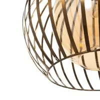 Светильник &laquo;Клубок&raquo; 1&times;40 Вт Е27 медь 28&times;28&times;28 см