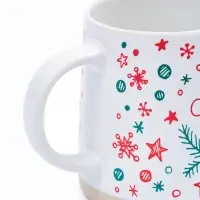 Кружка новогодняя керамическая &laquo;Счастливого Нового года&raquo;, 360 мл, ручная работа