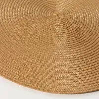 Салфетка сервировочная на стол &laquo;Лофт&raquo;, d=38 см, бежевая