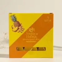 Набор свечей ароматических чайных &laquo;Ананас и имбирь&raquo;, 9 шт.