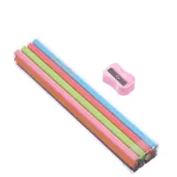 Карандаши цветные &laquo;Мульти-Пульти. Цветочек&raquo;, 12 цветов, незаточенные, фигурный корпус