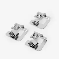 Набор лапок для швейной машины, подрубочные, 13/19/22 мм, для двойной подгибки, 3 шт.