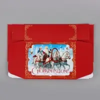 Коробка подарочная, самосборная &laquo;Красная сказка&raquo;,30.7&times;22&times;9.5 см