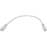 Патч-корд TWT TWT-45-45-0.3-GY UTP кат.5e, 0.3 м, серый