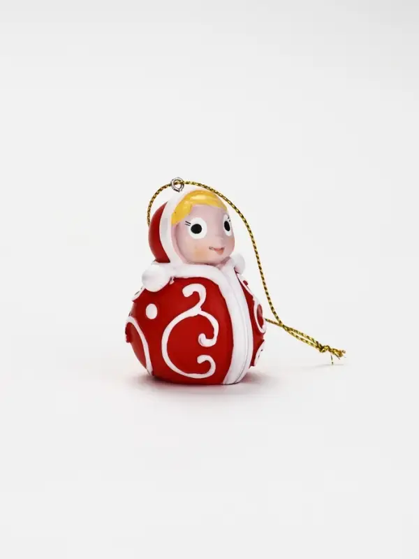 Ёлочная игрушка &laquo;Неваляшка&raquo;