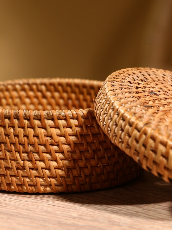 Корзинка плетеная  Корзинка плетеная "Дори" 13х13х8 см