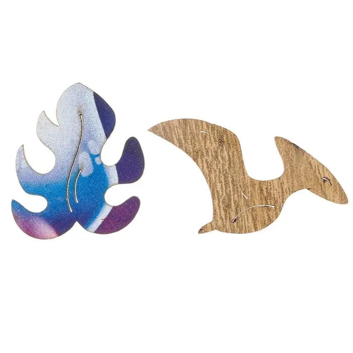 Пазл деревянный фигурный Лесная мастерская &laquo;Стегозавр&raquo;, 67 элементов