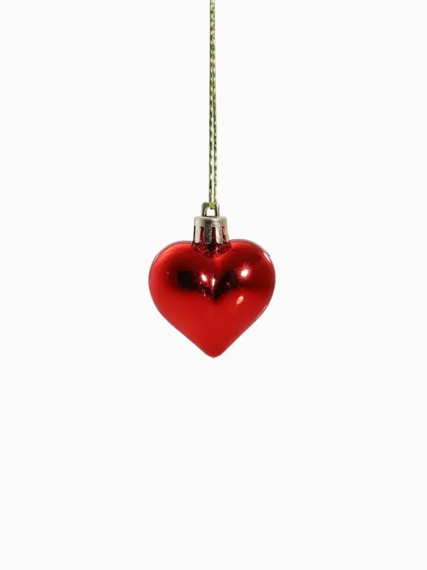 Ёлочные игрушки набор 26 шт. &laquo;Праздничный хоровод&raquo; 4 см, красный