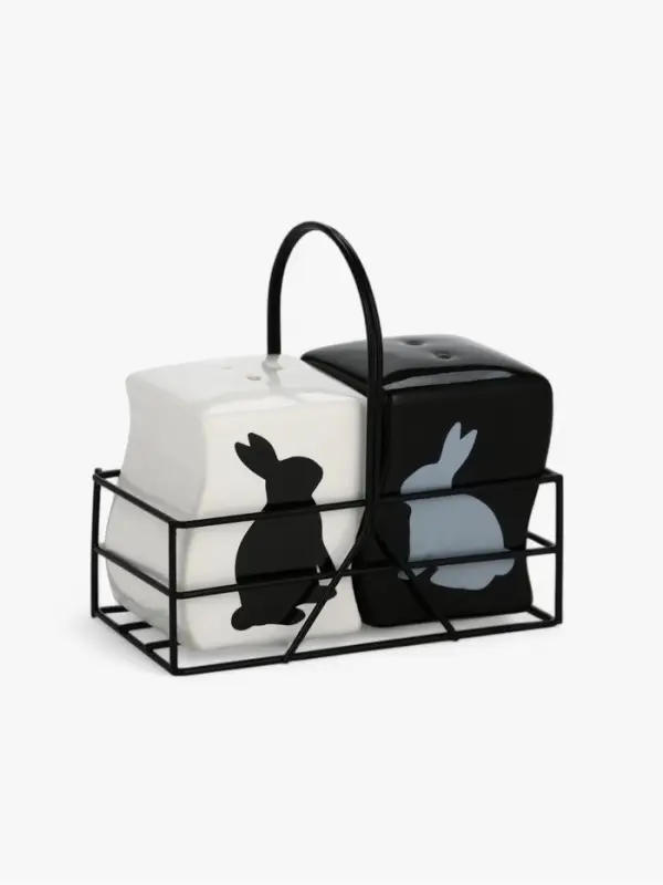 Солонка и перечница &laquo;Зайки&raquo;, 100 мл