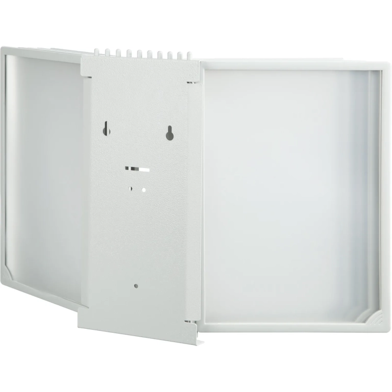 Демосистема настенная перекидная,10 панелей А4, цвет серый 153079-03