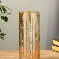 Ваза для цветов &laquo;Мэнди&raquo;, 29&times;12 см, стекло, коричневая