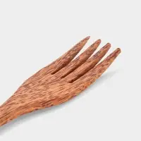 Вилка, 19 см, кокос