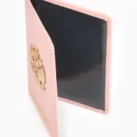 Обложка на паспорт с металл элементом «Герб», искусственная кожа Обложка на паспорт с металл элементом «Герб», искусственная кожа