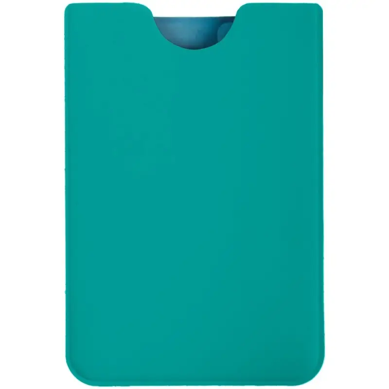 Чехол для карточки Dorset, бирюзовый Чехол для карточки Dorset, бирюзовый