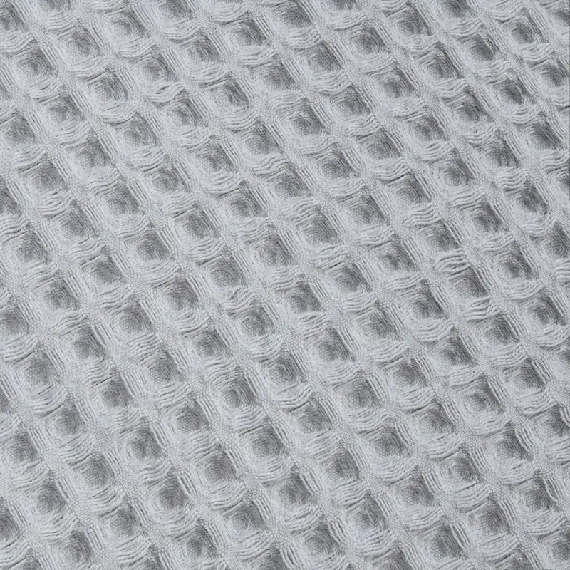 Плед вафельный Elenglect, светло-серый