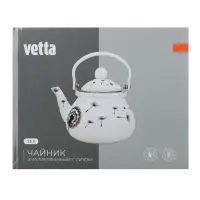 Чайник эмалированный VETTA Одуванчик, с ситом, 1,5л, индукция
