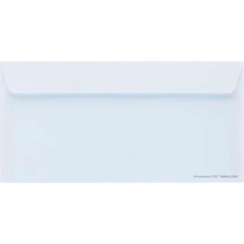 Конверт белый E65 стрип 110х220 80г КОМУС 1000шт/ уп