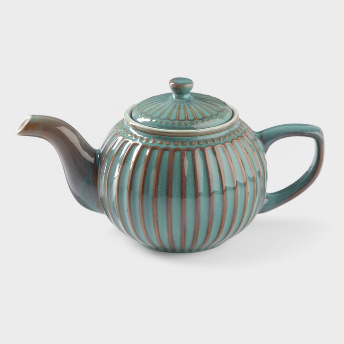 Чайник заварочный Доляна Чайник заварочный Доляна "Винтаж" 1100 мл, цвет синий