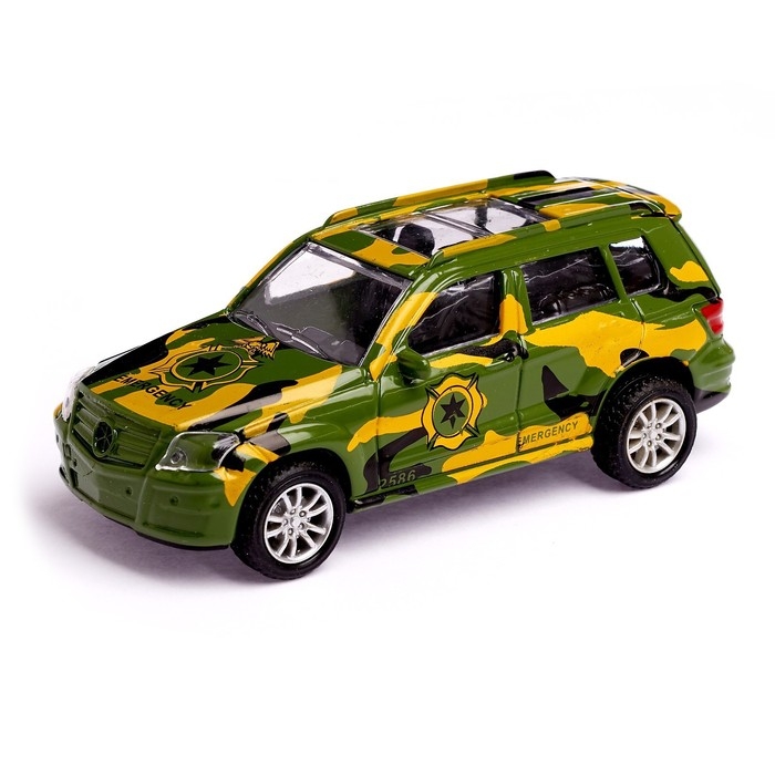 Машина металлическая «Армия», масштаб 1:43, инерция, МИКС Машина металлическая «Армия», масштаб 1:43, инерция, МИКС