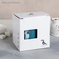 Кружка керамическая с крышкой и ложкой «Космонавт», 350 мл, рисунок МИКС Кружка керамическая с крышкой и ложкой «Космонавт», 350 мл, рисунок МИКС