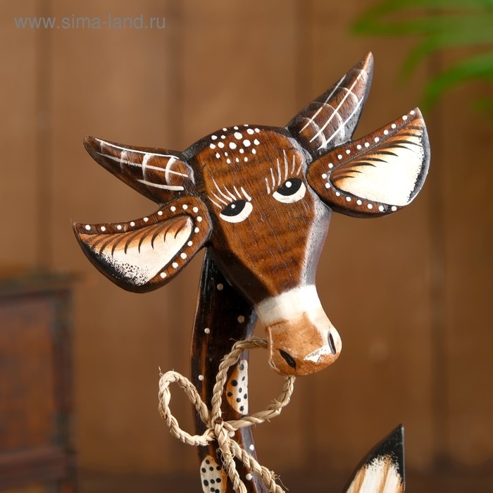 Сувенир на подставке «Коровка», 10×5×31 см, дерево Сувенир на подставке «Коровка», 10×5×31 см, дерево