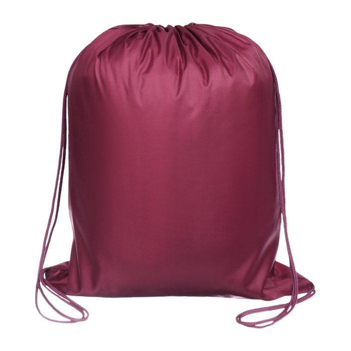 Мешок для обуви 490 Х 410 мм,  Мешок для обуви 490 Х 410 мм, "Стандарт" MAX, (мягкий полиэстер, плотность 210 D), бордовый