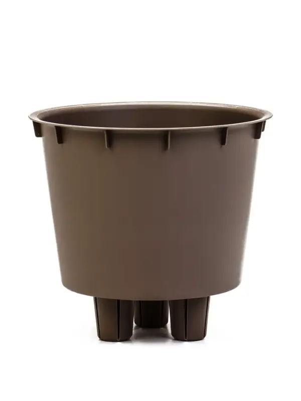 Кашпо со вставкой 3,7 л d22 см h20 см РАМОНА серый