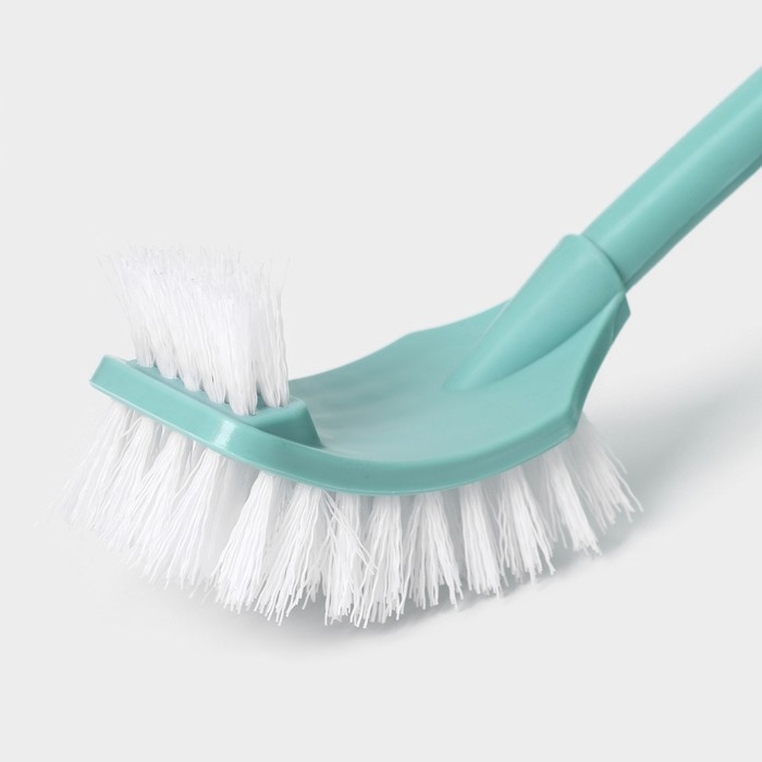 Ёршик для унитаза Доляна, 12×10,5×40,5 см, цвет мятный Ёршик для унитаза Доляна, 12×10,5×40,5 см, цвет мятный