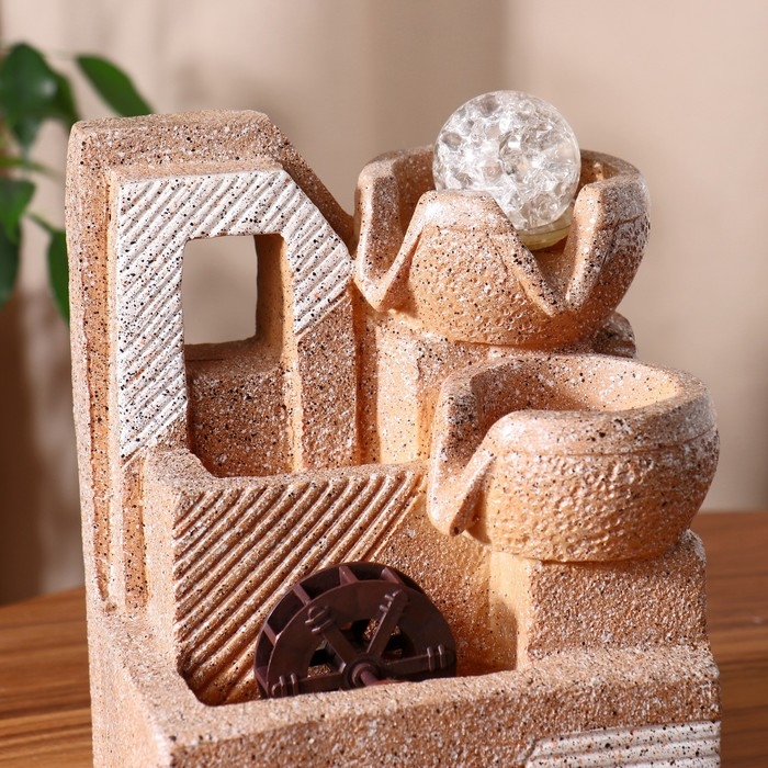 Фонтан Фонтан "Николь" грани, 13х20 см (с подсветкой)