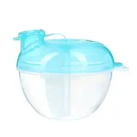 Контейнер для детского питания Крошка Я, 3 секции, ВИД 3, 180 мл., голубой