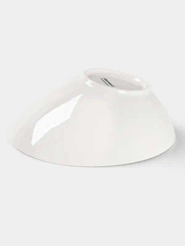 Салатник Доляна White Label, 400 мл, фарфор, белый